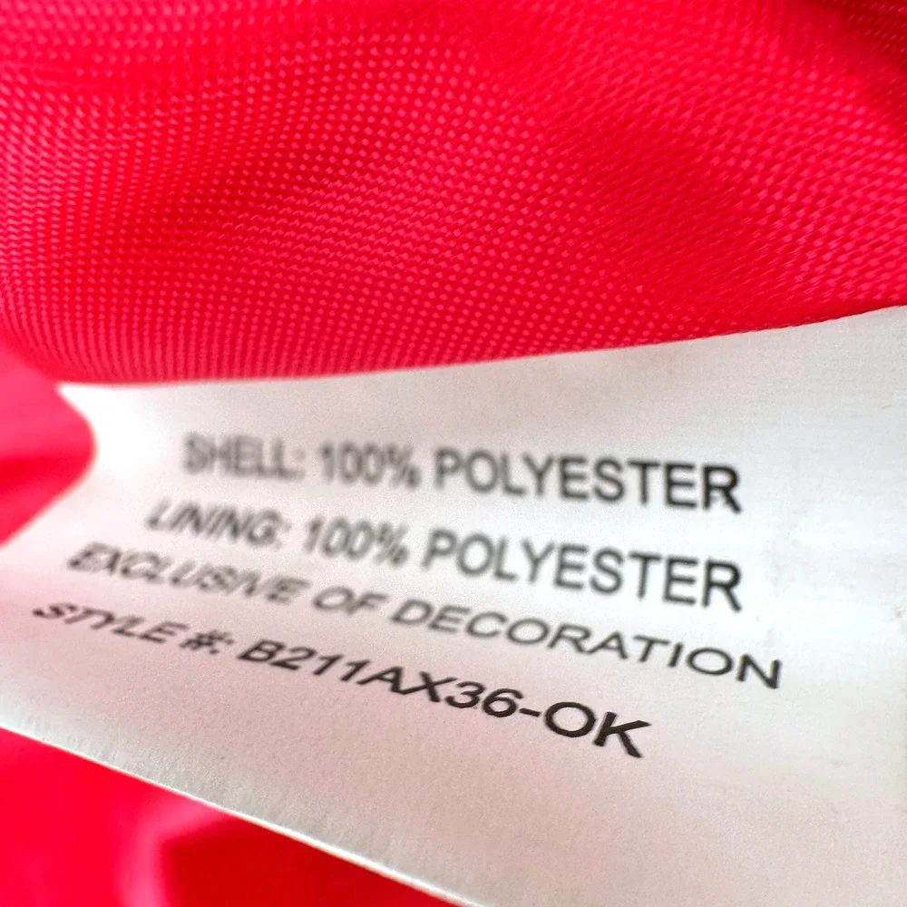 New OshKosh B'gosh‎ 4-in-1 Systems Jacket Girls Size 7 Pink Striped Fleece Liner